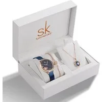 Tidy Schmuckset Valentinstag Muttertag Shengke Geschenkset, Damenuhr Geschenkbox