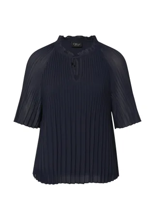s.Oliver BLACK LABEL - Bluse blau - Gr. - 36