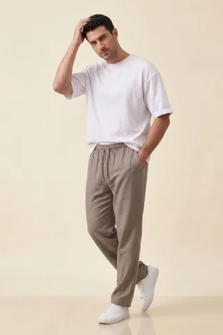 Herren Gerade geschnittene Woven-Hosen