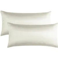 Aspero Kissenbezüge 2x Seiden Kissenbezüge 40x80 cm Alia, Haut- und haarschonendes Material