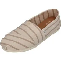 TOMS ALPARGATA Espadrille Natural Oatmeal Riviera Stripe