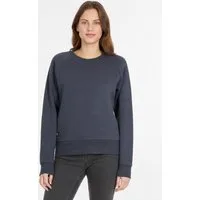 Ragwear Sweatshirt JOANN mit Rundhalsausschnitt, aus Baumwolle und Polyester, unifarben
