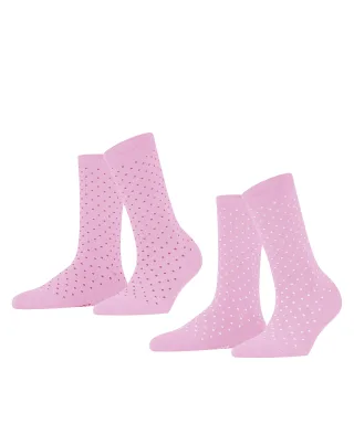 ESPRIT socks & tights - Esprit Fine Dot 2-Pack Damen orchid - Gr. - 36.5