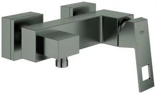 GROHE EH-Brausebatterie Eurocube 23145 Wandmontage hard graphite gebürstet, 23145AL0 23145AL0
