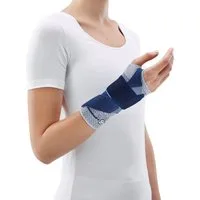 Bauerfeind Handgelenkbandage ManuTrain Handgelenkbandage, Titan Rechts Größe 2