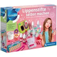 Clementoni® Experimentierkasten Galileo, Lippenstifte selbst machen, Made in Europe