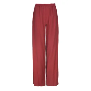 Ziegelrote Palazzo-Hose