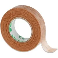 3M Augenlid-Tape Micropore 3M Tape Wimpernverlängerung Vliespflaster Hellbraun Haut Hohe Haftbarkeit