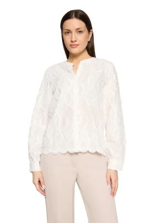 Betty Barclay - Spitzenbluse Rohweiß - Gr. - 36