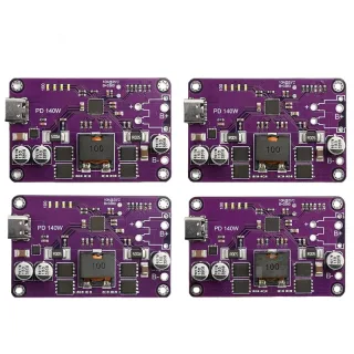 Type-C 3S 4S 5S 6S PD3.1 140W High Power Fast Charger Module Li-ion Battery Charger/Discharger Module for FCP AFC SCP QC