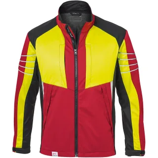 KÜBLER FOREST Ultrashell Jacke Pro rot/warngelb 3XL - 1751 7227-5634-3XL