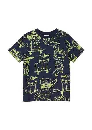 s.Oliver - T-Shirt blau - Gr. - 122
