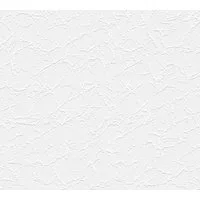 A.S. Création Strukturtapete Simply White, strukturiert, einfarbig, uni, unifarben, Tapete einfarbig Tapeten Wohnzimmer Schlafzimmer Küche Flur Design