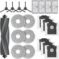 FELIXLEO Reinigungsbürsten-Set Geoviizon Ersatzset für Dreame L10s Ultra Hauptbürste Filter, (21-tlg)