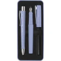 Faber-Castell Füller FABER-CASTELL Geschenkset Füller + Kugelschreiber Poly Ball Pen Pale