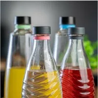 Mixcover Wassersprudler Flasche mixcover Silikonring zum Markieren von Trinkflaschen oder SodaStream Flaschen