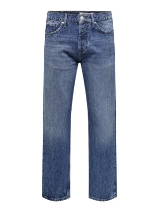 ONLY&SONS - ONSEDGE STRAIGHT MB 4939 AZG DNM NOOS Medium Blue Denim - Gr. - 32