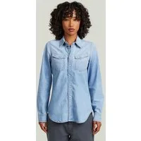 G-STAR Langarmshirt Slim Western Hemd