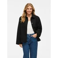 Vila Kurzjacke VICLAUDIA L/S JACKET- NOOS Kunstfaser
