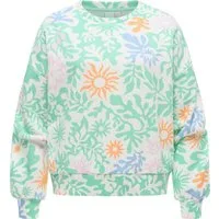Ragwear Sweater Wuss Print lässiges oversized Damen Sweatshirt mit Allover-Print