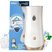 Glade Raumduft Automatic Spray Halter inkl. 1 Nachfüller, Pure Clean Linen, 269 ml