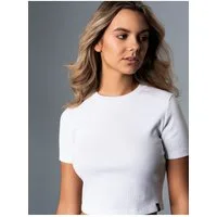 Trigema T-Shirt TRIGEMA Modisches Crop-Top (1-tlg)
