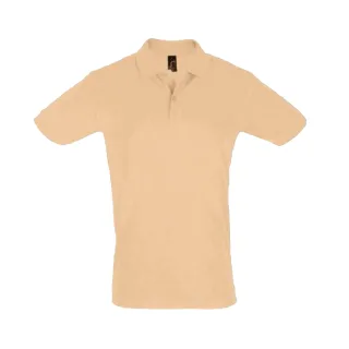 SOLS Herren Perfect Pique Kurzarm-Poloshirt (Sand)