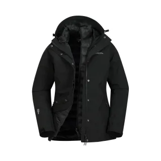 Mountain Warehouse - "Alaskan" Steppjacke für Damen (Schwarz)