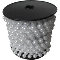 Einkaufszauber Bastelperlen Perlenkette für Dekoration und Basteln -, 8mm Perlen
