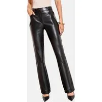 Friends Like These Bootcuthose Friends Like These Kunstlederhose Bootcut, Regular (1-tlg)