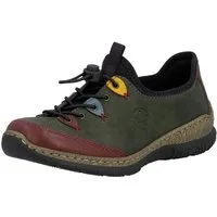 Rieker Slip-On Sneaker Slipper, Schlupfschuh mit sportlichem Schnellverschluß