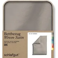 Schlafgut Bettbezug Woven Satin, (1 St), besonders dicht gewebt, Mix & Match: passender Kissenbezug erhältlich