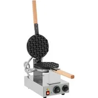 Royal Catering Waffeleisen Bubble Waffel 1415 W 50 - 250 °C Timer 0 - 5 min rotierbar Teflon, 1415 W