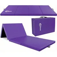eyepower Weichbodenmatte 180 x 60 x 5 cm - XL Turnmatte für Zuhause - Faltbare Gymnastikmatte (1-St), Bodenturnmatte - Klappbare Fitnessmatte - Fallschutzmatte für Kinder