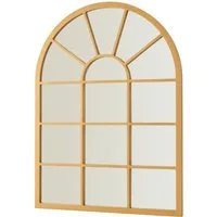 en.casa Wandspiegel, »Villalago« 80 x 60 cm Gold