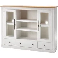 OTTO home Highboard Westminster S (Höhe ca. 122cm), im angesagten Landhaus-Look