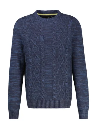 LERROS - O-NECK BUENDCHEN classic navy - Gr. - XXL