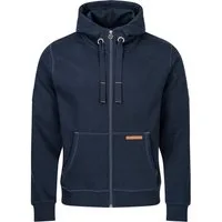 Gradnetz Sweatjacke Herren Hoody Bio Baumwolle (1-tlg) kuscheliger bequemer Tragekomfort mit Kapuze, Bio-Baumwolle