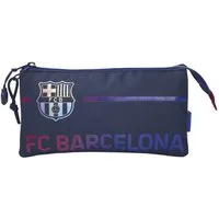 FC Barcelona Federtasche Organizer Triple Federmäppchen Etui 5 Fächer Schlampermäppchen