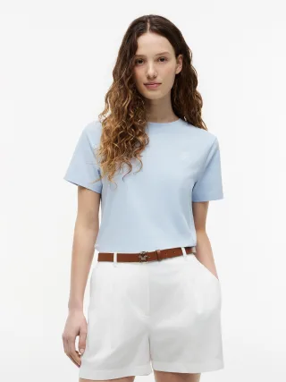 TH SCRIPT REG C-NK SS TEE Breezy Blue - Gr. - XL