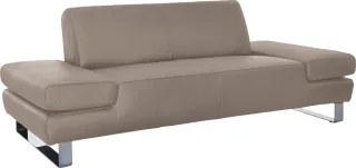 W.SCHILLIG 2-Sitzer "taboo Designsofa mit hohem Sitzkomfort" mit Übertiefe, inklusive Armlehnenverstellung, mit Kontrastnaht