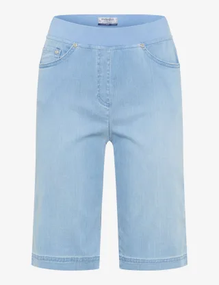RAPHAELA by BRAX - Style Pamina Bermuda BLEACHED LIGHT BLUE SLIGHTUSED - Gr. - 46