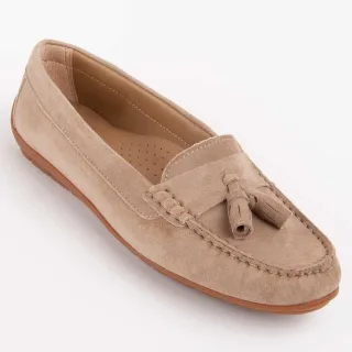 Purapiel Mokassin Meilis3 Beige