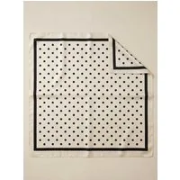 Kleelein Seidentuch Seidentuch Klassisch & Vintage Chic 100% Seide Hochwertiger Schal, (Seidentücher-Set), Geometrisches Muster, Polka Dots, Vintage Blütenranken, Premium-Seide