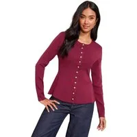Friends Like These Strickjacke Friends Like These taillierte Strickjacke (1-tlg)