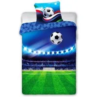 texpot Bettwäsche Fussballstadion Fussball Bettwäsche Garnitur, 2 teilig