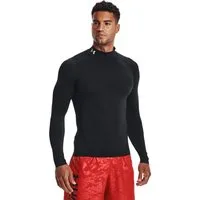 Under Armour® Trainingsshirt HeatGear® Mock Langarm-Oberteil Langarm-Design, mit Stehkragen, atmungsaktiv, normale Schnittform