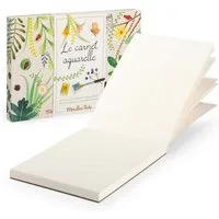 Moulin Roty Malvorlage Aquarell Skizzenbuch Aquarell-Skizzenbuch für kreative Kinder, Aquarell-Skizzenbuch