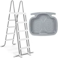 Intex Pool-Sicherheitsleiter »28077« 132 cm (Set), inkl. Intex Pool Fußbad