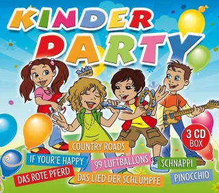 Kinderparty (Das rote Pferd 99 Luftballons Country Roads Schnappi uvm)